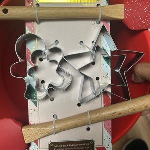 Christmas cookie set with bowl new